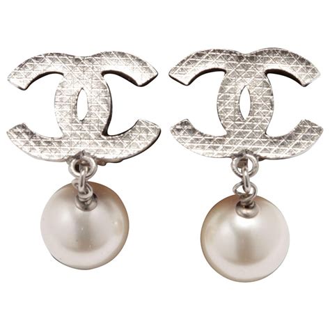 chanel ohrringe cc silber preis